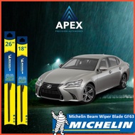 MICHELIN FRAMELESS WIPER GF63 FOR LEXUS GS300 (10R)