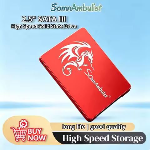 SomnAmbulist Sata3 SSD 2.5 128GB 256GB 512GB 60GB 128GB 240GB 480GB Hot Sale for Laptop Desktop Soli