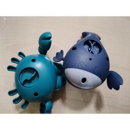 Crab and Whale Bath Toys (2 toys)