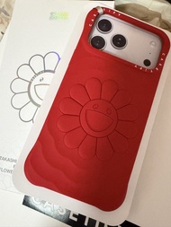 🔥CASETiFY × Takashi Murakami 村上隆iPhone 17 pro max 手機殼紅色🔥