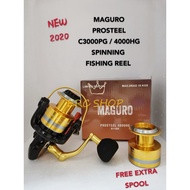 MAGURO PROSTEEL SPINNING FISHING REEL C3000PG 4000HG