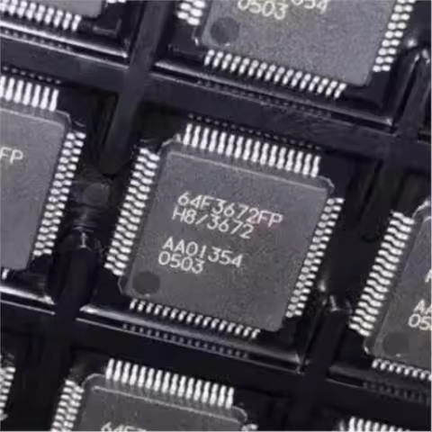 2pcs HD64F3672FPV 64F3672FP core processor h8/300h microcontroller LQFP64 16-bit 16MHz 16KB