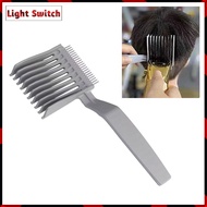 Mens Haircut Comb Barber Fade Combs for Clipper Slicked-back Head Caliper Comb Household Anti Slip B