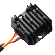 (CSID) 2X Voltage Regulator 4 Wires 4 Pins 12 Voltage Regulator Rectifier for 50-250CC ATV (Black)
