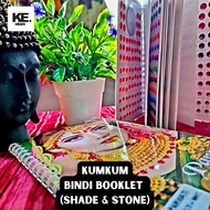 COLOR POTTU/STICKER POTTU/ POTTU/BINDI BOOKLET (SHADE & STONE)