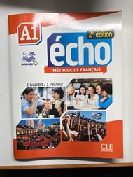 法文課本écho A1 2 édition