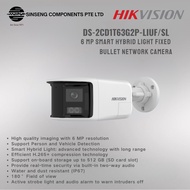 Hikvision DS-2CD1T63G2P-LIUF/SL 6MP Dual-Lens 180 Hybrid Light Bullet PoE Network IP Camera CCTV wit