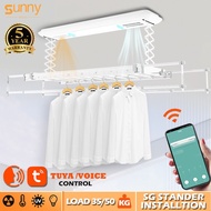SUNNY Automated Laundry Rack Smart Laundry System With Standard Installation TUYA App Control Ceiling Clothes Drying Rack