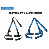 [SSCUS] 3 POINT - Harness (Seat belt / Safety Seat Belt / Racing Seat Belt) (1 pc)