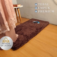 Thick, Soft Foam Prayer Rug Premium Jumbo Rasfur FurPOLOS 60X120 7Cm Zippered Carpet Prayer Rug