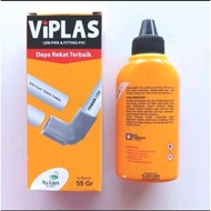 Viplas PVC glue bottle 55 grams. PVC glue bottle pipe glue