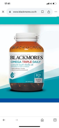 Blackmores Omega Triple Daily 60เม็ด