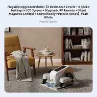 Electric Pedal Stepper Home Fitness Equipment Adjustable Resistance and Speed Quiet Motor LCD Displa