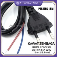 POWER CABLE SNI AC 220V 1.5M CABLE/ BUTTON CABLE ELECTRICAL CABLE/ Connection Cable + POWER Plug