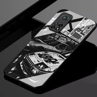 HP [ AZ06 ] Softcase Glass Glitter Glass For XIAOMI MI 10T 5Ghp MI 10T PRO 5G/ - XIAOMI MI 10T 5G LA