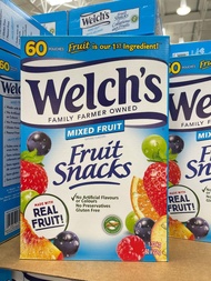  🇨🇦✈️代購 ❤️‍🔥🇨🇦加拿大直送 Welch’s Fruut Snacks 60 x 22g純天然水果果汁軟糖（60小包/盒）
