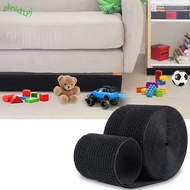 IOLINIDT Sofa Edge Baffle, 3/6/10M Dustproof Sofa Toy Blocker, Nylon Adjustable Adhesive Strap Under