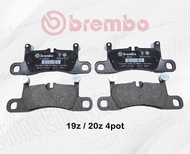 brake pad 19z 20z brembo 6pot 4pot brake pad PORSCHE PANAMERA CAYENNE Touareg Brake Pad 7P0698151 7P