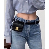 CELINE Expensive CE Classic Fashion Single Product Arc de Triomphe Belt Bag Arc de Triomphe Belt Arc