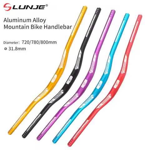 MTB Bicycle Swallow-shaped Handlebar Mountain Bike Accessories Downhill Handlebar Horizontal Bicycle