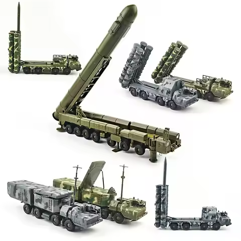 1/72 4d Assemble Military S-300 Ballistic Missile System SA-10 Grumble RT-2PM Topol Diecasts Truck M