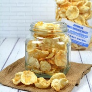 COD 500gr Emping Pedas Manis Emping Melinjo Emping Manis Mentah Emping Melinjo Pedas Manis