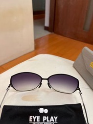 墨鏡 舒適輕薄 太陽眼鏡 eye play 愛視優 icu 抗uv  無感超輕型 夏天 護眼 戶外休閒 sunglasses  百貨專櫃 原價6800