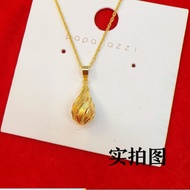 916 gold Water Drop Pendant /charm gold 916