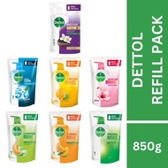 DETTOL Antibacterial Body Wash Refill Pack (750g/850g)