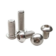 Hexagon Socket Semicircle Head Stainless Steel/Machine Screw 304ISO7380 Screw Pan Head Mushroom Head
