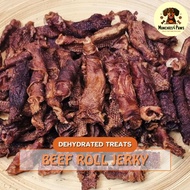 Munchies 4 Paws Dehydrated Pet Treats - Beef Roll Jerky
