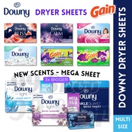 Downy / Gain Infusions Fabric Softener Dryer Sheets