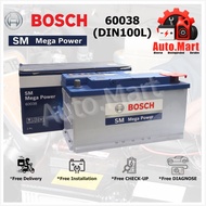 Bateri Kereta / Car Battery - Bosch Mega Power - MF - 60038 - DIN100L