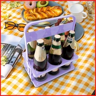 Drink Carrier for Delivery Beer Bottle Drink Holder Reusable Beer Collector Drinks Container for Pic