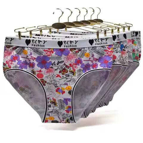 Women Briefs Cotton Panties Plus Size Underwear Woman Knickers Lady Lingerie Girl intimate Large Siz