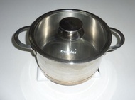 Berndes Stainless Steel Stock Pot with Glass Lid 煲 鍋 不銹鋼
