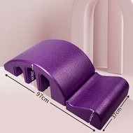 內地直送 - 【紫色-成人款】普拉提脊椎矯正器 脊椎伸展 瑜珈輔助用品 頸椎腰部側彎鍛鍊器材 改善駝背 皮拉提斯輔助訓練 復健訓練