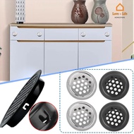 1Pc Stainless Steel Breathable Mesh Hole Cover Circular Hole Shoe Cabinet Heat Dissipation Cabinet Door Ventilation Plug