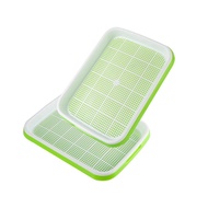 Tray Double Layer Pea Mung Bean Peanut Wheat Hydroponic Sprouting Plate Seedling Sprouter Cat Grass Soilless Planting Pot