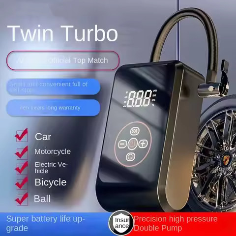 Used for motorcycle, bicycle, ship, automobile tire inflatable pump electric tire inflatable pump mi