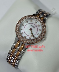 นาฬิกาข้อมือผู้หญิง Alba Pinkgold ล้อมด้วยCrystal รุ่น AH7M28X1 AH7M28X AH7M28