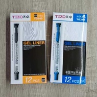 Tizo TG-340 1.0 mm Pen TIZO TG-340 1.0 mm Gel Liner/ 1 mm Thick Liquid Ballpoint Pen TG 340