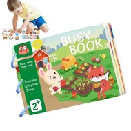 Children Quiet Books Toys For Toddler 2-3 Years Old Myfirst Busy Book Kids Early Learning Educational Toys Baby Books