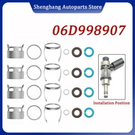Fuel Injector O-ring Seal Kit Clip For Audi A4 A6 TT A3 VW Scircco Jetta Passat GTI EOS 2.0L 06D9989