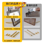 Walnut-colored acrylic photo frame stand A4Picture frame, business license, acrylic stand a3Certific