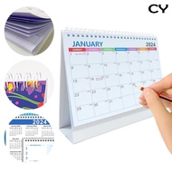 2024 Full English Desk Calendar Floral Style English Desk Calendar Exclusively Available