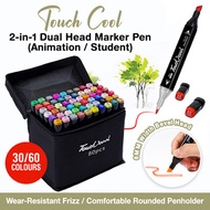 【GIFT IDEAL】2-in-1 Dual Head Marker Pen Set/ Color pencils for kids/ Art and craft materials for kid