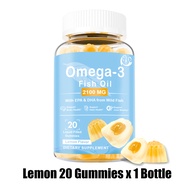 Softher OMEGA3 Fish Oil Gummy Help บํารุงสมอง บํารุงสายตา Support รองรับการเคลื่อนย้ายร่วม Omega3 น้