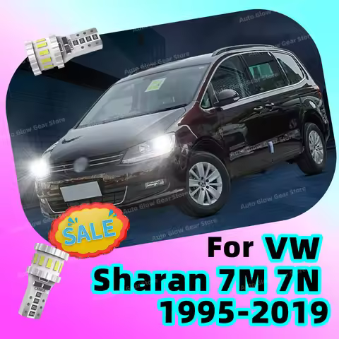 2PCS Clearance Lights For VW Volkswagen Sharan 7M 7N 1995-2017 2018 2019 Car Led Bulb T10 W5W Width 