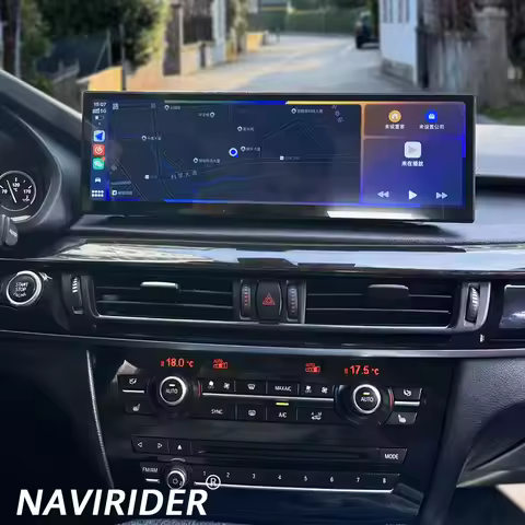 14.9" Car Radio Carplay GPS Navigation Android Auto For BMW X5 F15 X6 F16 2014-2018 Multimedia Video